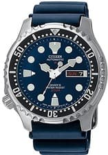 Citizen Promaster NY0040-17L Automatic Diver 200m Blue Rubber Strap Watch New