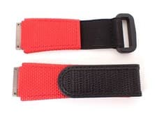 Richard Mille nylon watch strap 27M140MF red & black new 18mm From Japan