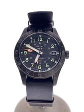 SEIKO Automatic Watch Analog Leather BLK BLK SS 4R34 00C0 5 SPORTS FIELD