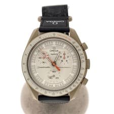 SWATCH◆Watch/analog/--/WHT/BLK//