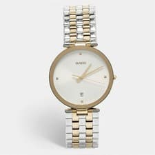 Rado Florence 115.3889.2 Champagne Dial Two Tone Stainless Steel Womens