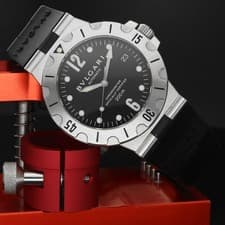 Bulgari Diagono Scuba SD38S 38mm Full Set Automatic Rubber 24M Warranty