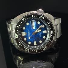 Seiko Prospex "King Turtle" Manta Ray Save the Ocean Wristwatch - SRPE39K1