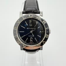Bulgari Automatic Leather Band Watch 38mm A234118 155227573