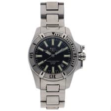 BALL WATCH Engineer Hydrocarbon DM1016A Black Dial Stainless Steel Automatic