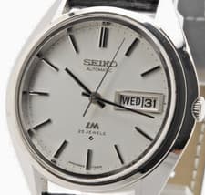 Vintage 1973 JAPAN SEIKO LORD MATIC WEEKDATER 5606-7191 25Jewels Automatic Japan