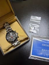 SEIKO Radio Wave Solar Chronograph SBDM003
