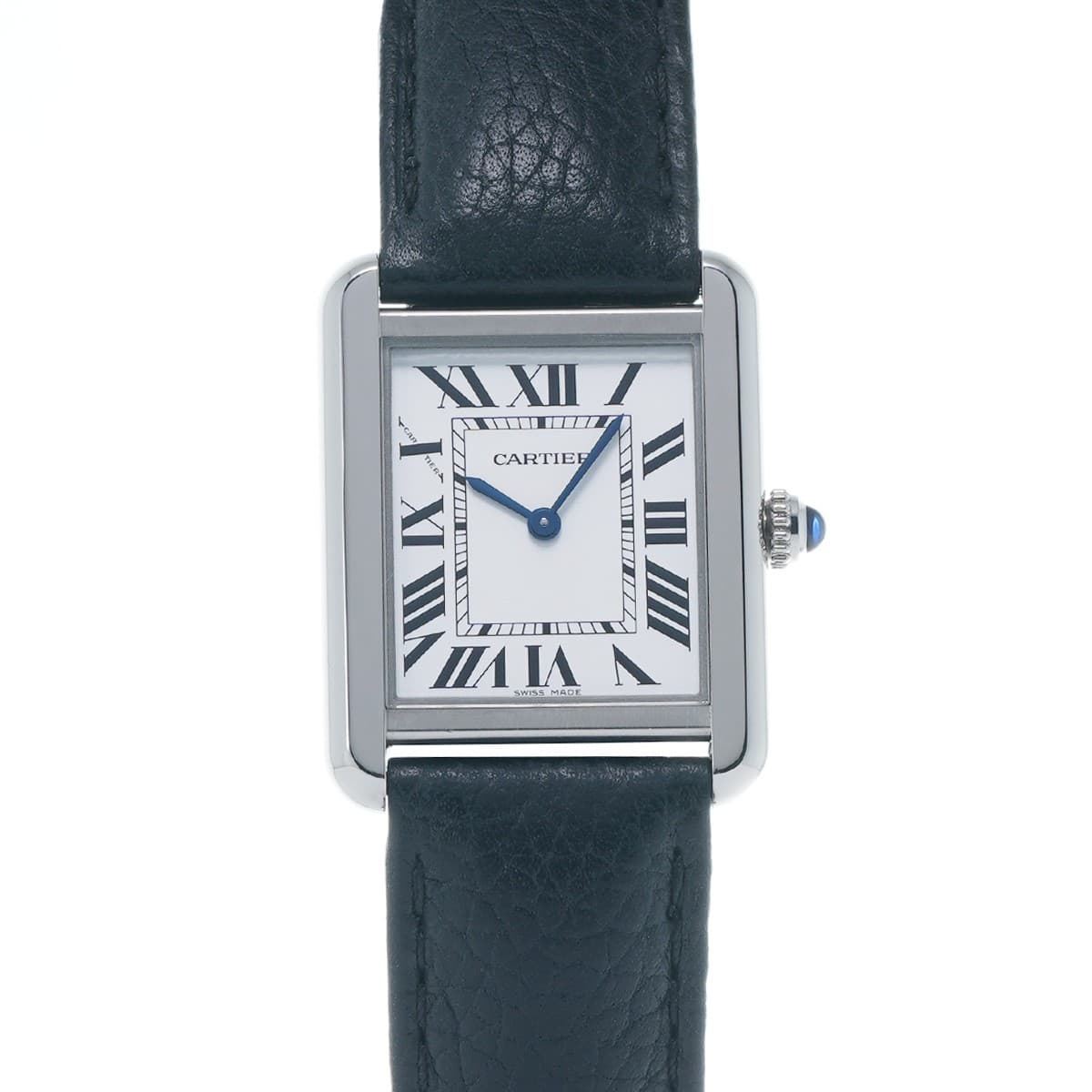 CARTIER Tank solo SM WSTA0030 Silver Ladies Watches quartz Used Ginzo
