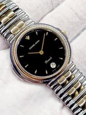 Swiss [MINT, WORKS] Daniel Mink Pinnacle RARE 33mm Gold Plated Unisex Watch