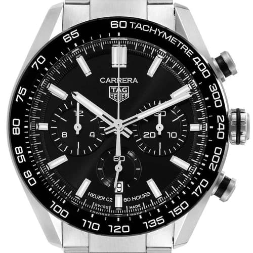 TAG Heuer Carrera Calibre 44mm Heuer 02 Chronograph Ref#CBN2A1B.BA0643