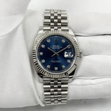 Rolex Datejust 41 126334 41MM Blue Diamond Dial Jubilee Stainless Steel
