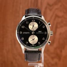 IWC Portuguese Chronograph 41mm Steel IW371404 - Box and Papers