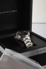 Hamilton H745120 - Swiss Made Men's Watch, Steel Chronograph, Complete with Chec
