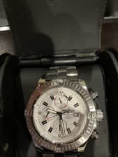 Breitling Super Avenger II A133711 S/S White Dial Certificate of Authenticity