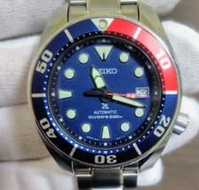 Seiko Prospex SBDC057 Diver Pepsi 6R15-04C0 Automatic Men's Watch Box #1