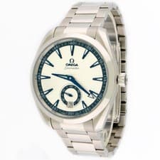 Omega Aqua Terra Master Co-Axial Small Second SS 220.10.41.21.02.004 41mm B&P