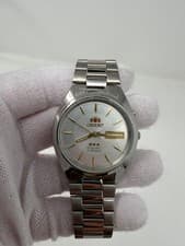 Orient Three Star Automatic Watch 21J Stainless Steel Man's 469WA3-81