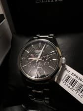 Seiko Presage Sharp Edged Kurotobi SPB307J1 Automatic Watch Steel Strap Full Set