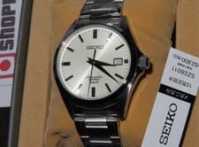 Seiko Mechanical Dress SZSB011 Automatic 4R35 Silver Dial Men's Watch Unused