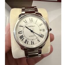Cartier Ronde Must de Cartier 40mm Automatic Steel Bracelet Date Box