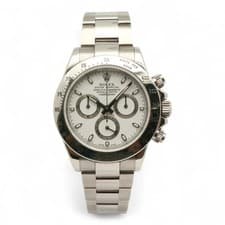 Rolex Cosmograph Daytona 40mm Steel White Dial Automatic Men Watch 116520