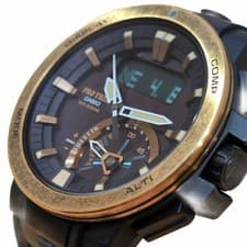 Casio PRO TREK PRW-7000V-1JF Digital Watch LCD Dot Missing Used Japan