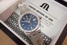 MAURICE LACROIX AIKON AI6008-SS009-330-1 Automatic Urban Tribe Black Mens Watch