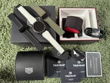 Tag Heuer Connected Titanium SBG8A80 Ltd edition Golf Strap plus extra Strap