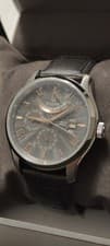 Bulova 96C143 Men's Automatic 26 Jewels Wilton Leather Strap Watch 43mm New