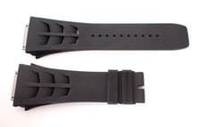 Richard Mille 11-03M Rubber Watch Strap Black, 18mm, Used From Japan