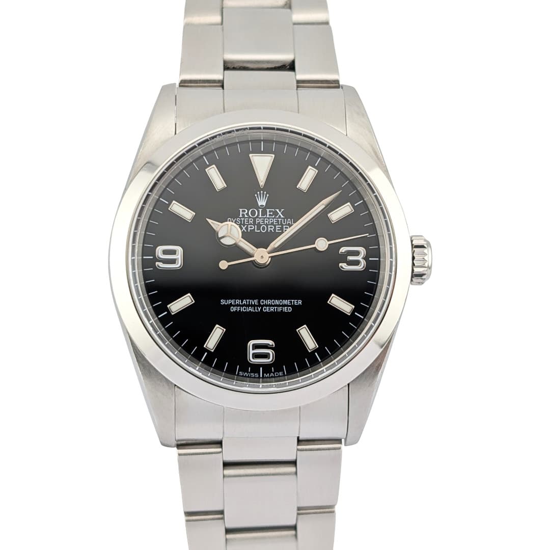 Rolex 14270 Explorer 36mm 2000 Box & Papers P-Serial