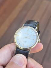 1966 Omega Seamaster De Ville Automatic Watch 14K Gold Filled Case, Swiss Made