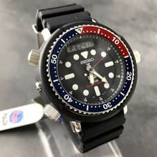 Seiko Digital-Analog Prospex Tuna PADI Solar Diver 48mm Working