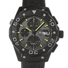 TAG HEUER Aquaracer Chronograph Caliber 16 FullBlack CAJ2180.FT6023 #W2725