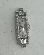 Patek Philippe Vintage Ladies Diamond Watch Authentic Working Platinum