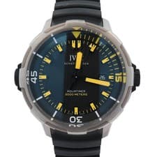 IWC Aquatimer 46mm Black Dial Watch Ref# IW358001