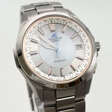 CASIO OCEANUS OCW-S100 Titanium Solar Radio Watch 6.7in Sapphire Japan Made