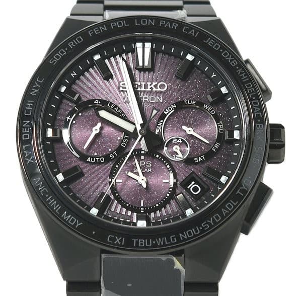 SEIKO ASTRON SBXC123 5X53-0BW0 NEXTER Series 2022 Model Solar GPS Men's  #QY8KNH