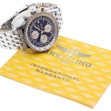 BREITLING NAVITIMER FIGHTERS A13330 42mm SS Black/Silver Automatic #C133