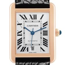 Cartier Tank Solo XL Rose Gold Mens Watch W5200026