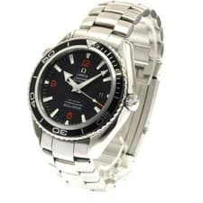 OMEGA SEAMASTER 600 PLANET OCEAN 2200.51 45mm SS Black Dial Automatic Date #C927