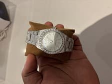 MENS GLD ALPHA ERA FULL ICED OUT 42MM WATCH