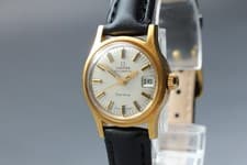 Vintage 1970 Omega Geneve Automatic Ladies Cal.681 Silver Dial Date [Near Mint]