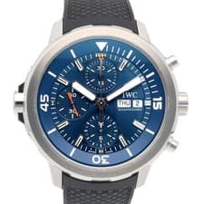 IWC SCHAFFHAUSEN Aqua timer Watches Stainless Steel Chronograph used