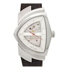 Hamilton Ventura Automatic Stainless Steel Mens Watch H245150 Vintage