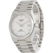 Tissot PRX Powermatic 80 Automatic Watch 35mm Mother of Pearl Dial with B&P 🔥