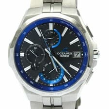 Casio Oceanus OCW-S5000-1AJF Radio Solar Titanium Men's Watch Used