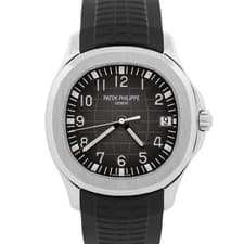 2021 PAPERS Patek Philippe Aquanaut 40.8mm BLACK Stainless Steel 5167A-001 BOX
