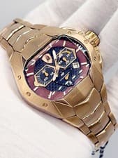 😍 SWISS [NEW] Tonino Lamborghini Rare GT1 Chronograph Gold PVD