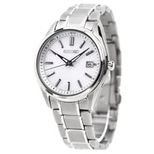 SBTM337 S Series Titanium Solar Radio Controlled Seiko Selection Watch White